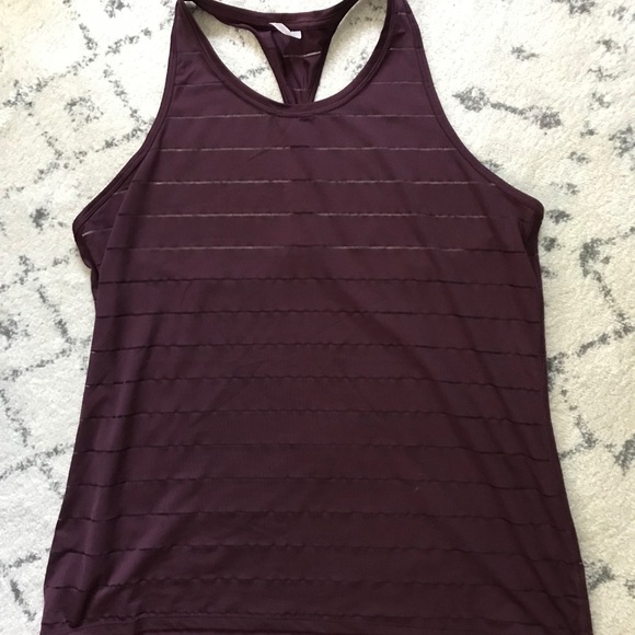 Athleta Tops - Athleta tank top - BURGUNDY